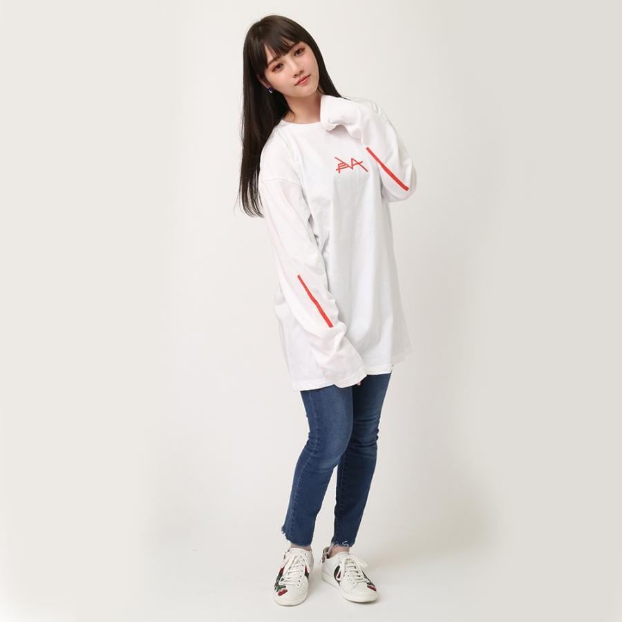EVANGELION Solid Line Logo Cutsew (ホワイト) ONE SIZE