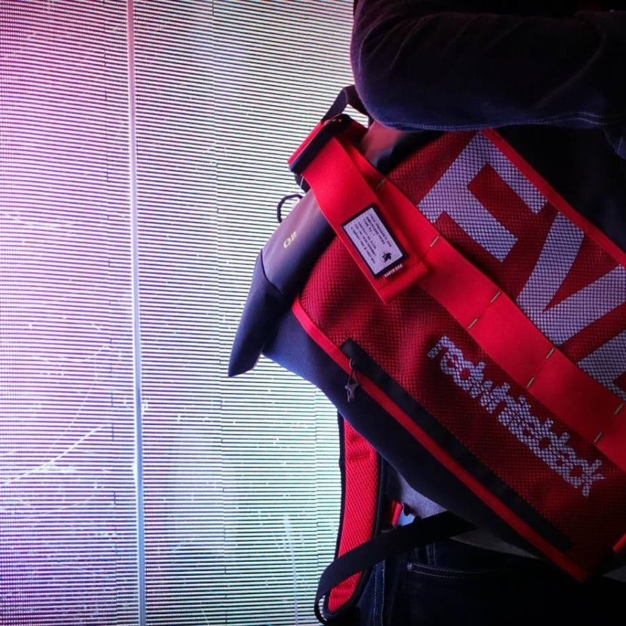 EVANGELION ROLL BACK PACK by FIRE FIRST (EVA-02 MDOEL) ONE SIZE