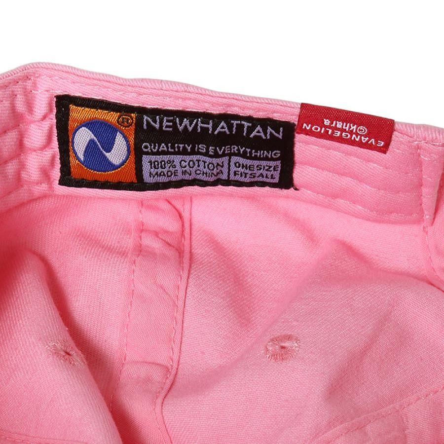 EVANGELION Cotton Washed Cap (ライトピンク) FREE