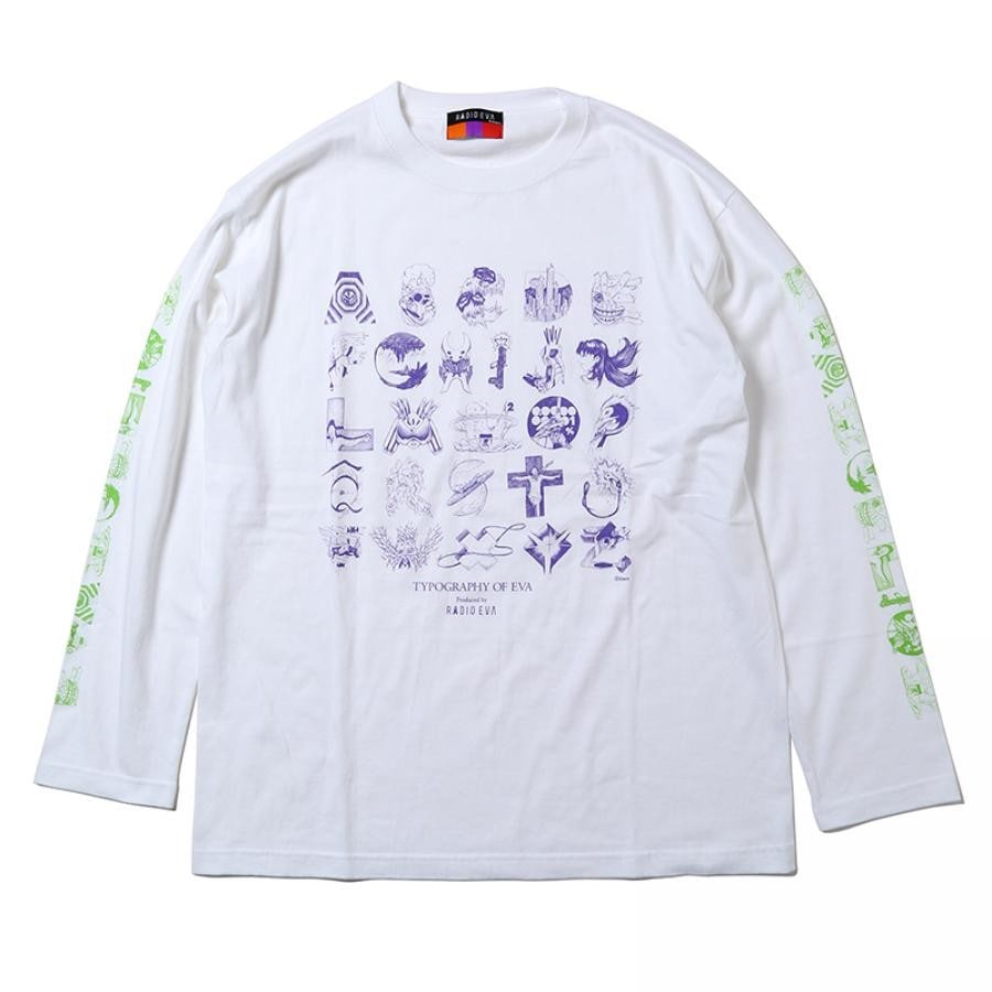 TYPOGRAPHY OF EVA CUTSEW (ホワイト(初号機)) XL