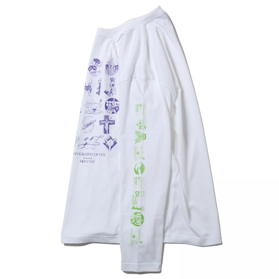 TYPOGRAPHY OF EVA CUTSEW (ホワイト(初号機)) XL