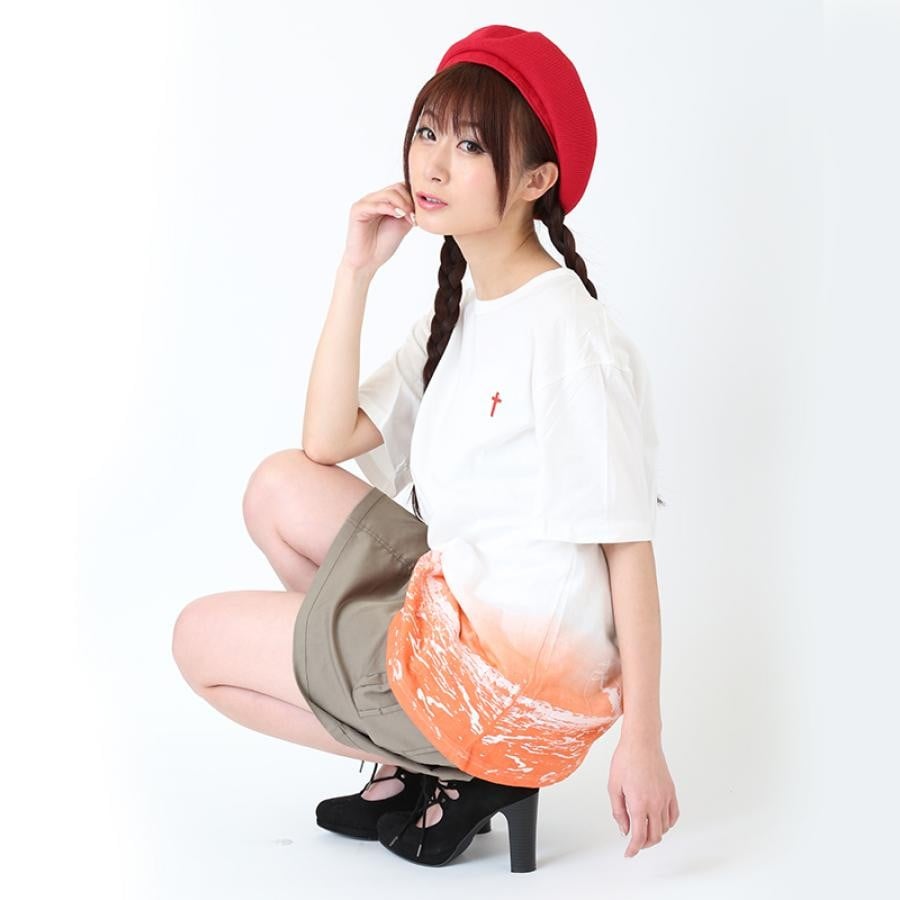 波打際 T-Shirt (ホワイト) XL
