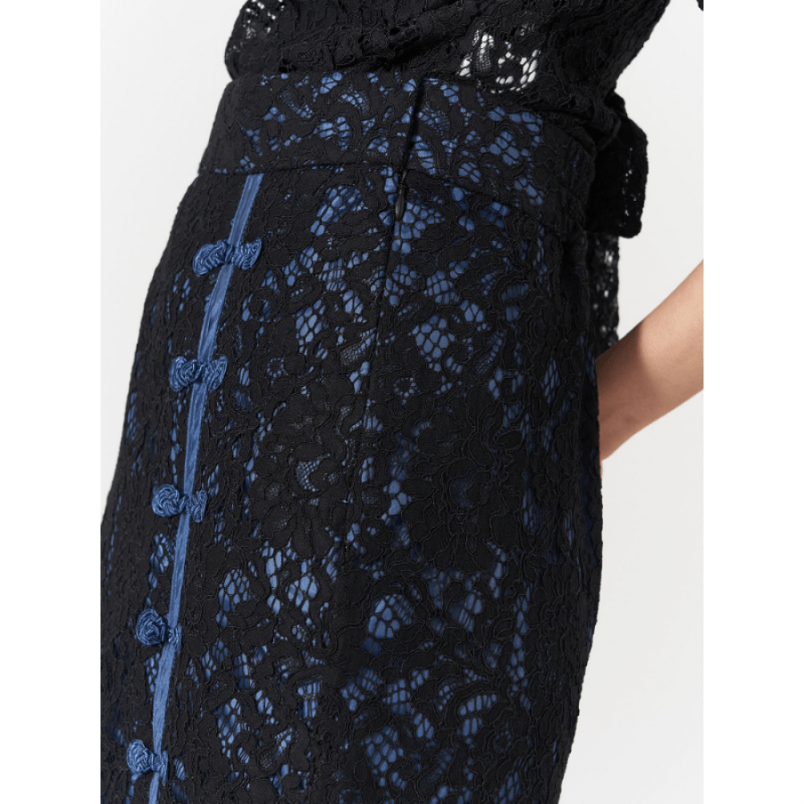 新品 PAMEO POSE Macau Lace Skirt チャイナスカート - スカート