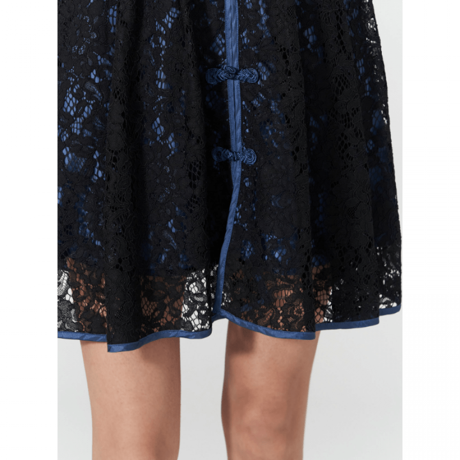 Macau Lace Mini Dress