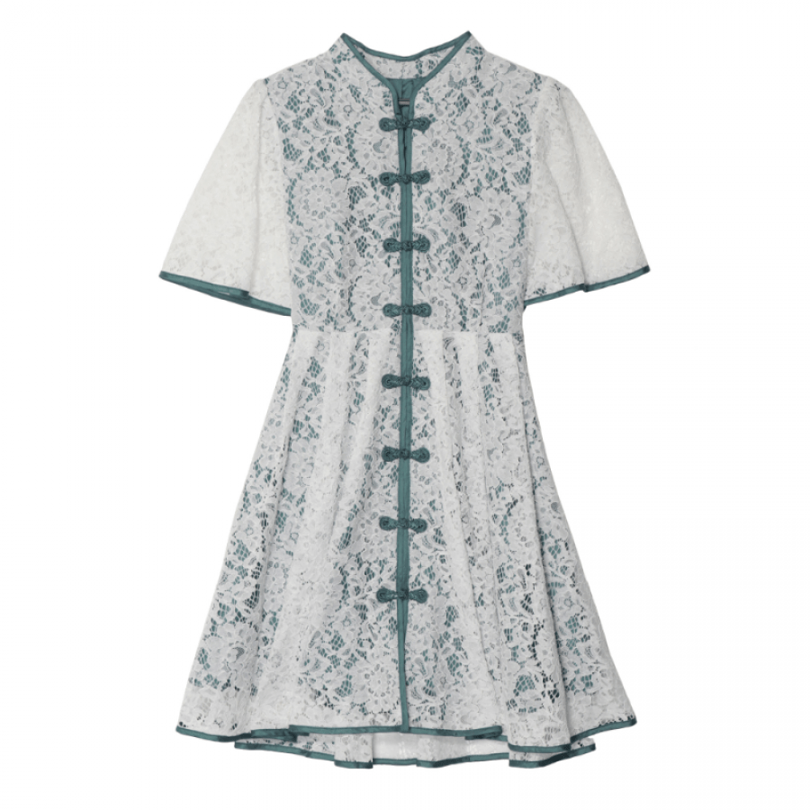 Macau Lace Mini Dress(S ホワイト)｜ PAMEO POSE｜渋谷PARCO | ONLINE