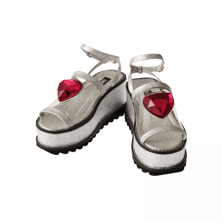 Meta Heart Sandal