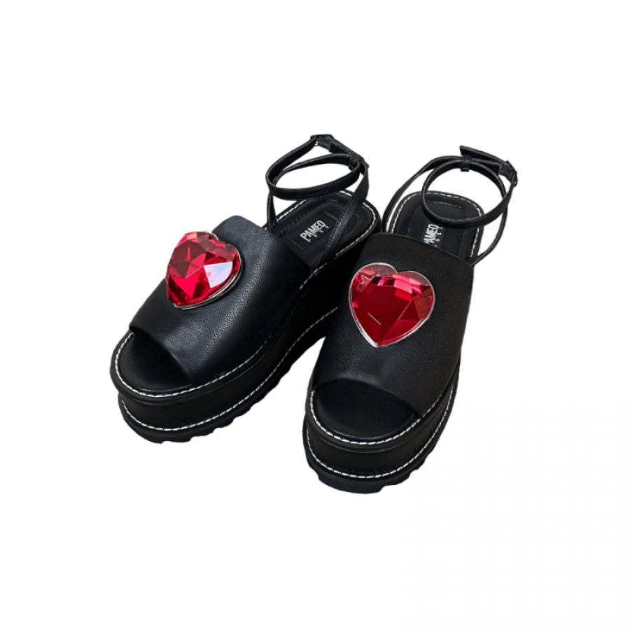 Meta Heart Sandal