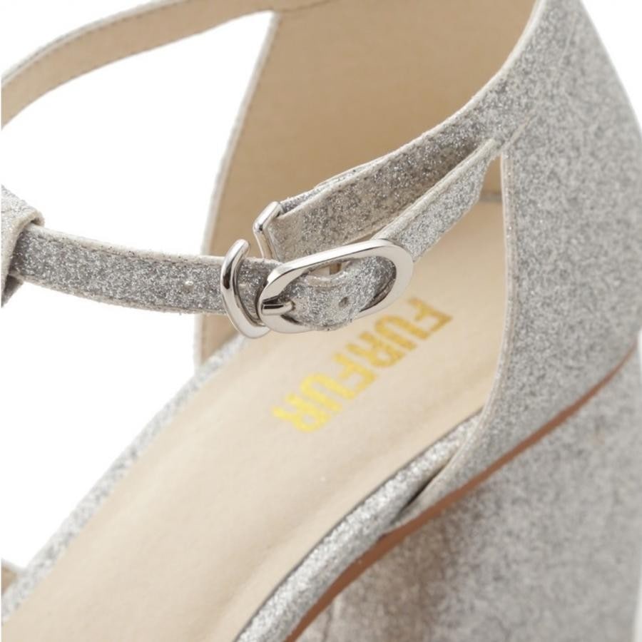 キラキラパンプス SLV 36