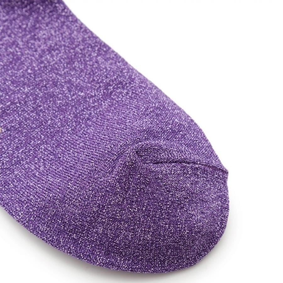 ラメラインソックス WHT F