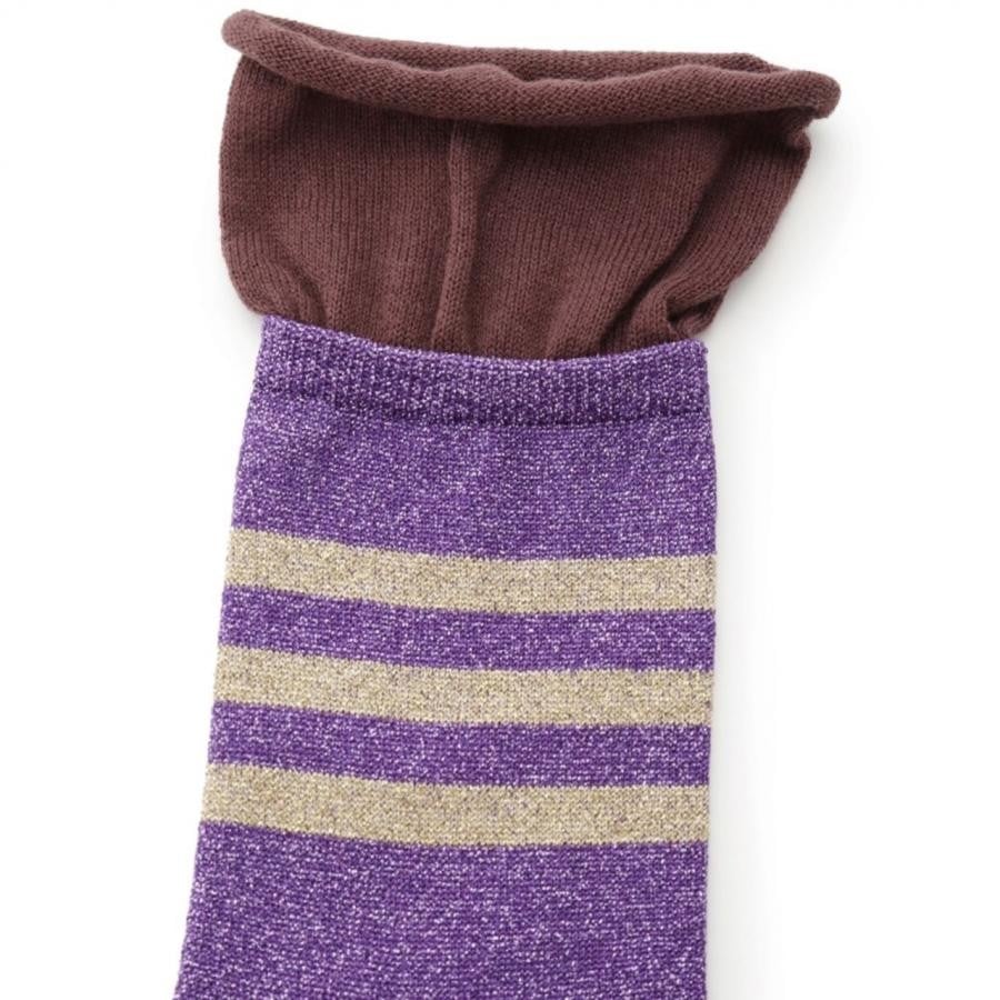 ラメラインソックス PPL F