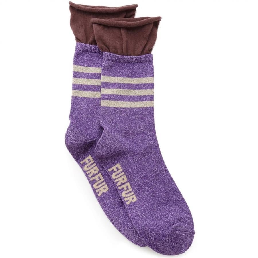 ラメラインソックス PPL F