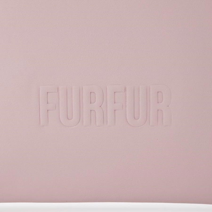 バイカラーレザーライクトート GRN F