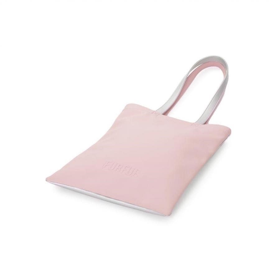 バイカラーレザーライクトート YEL F