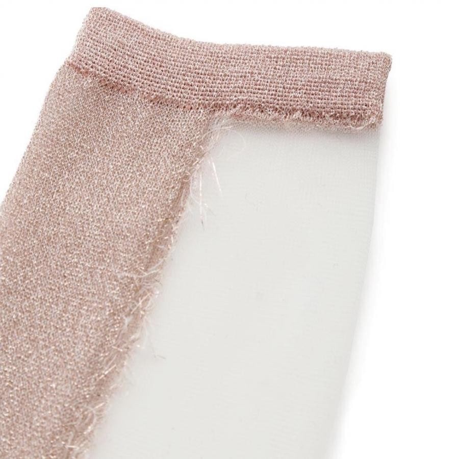 バイカラーラメソックス BLK F