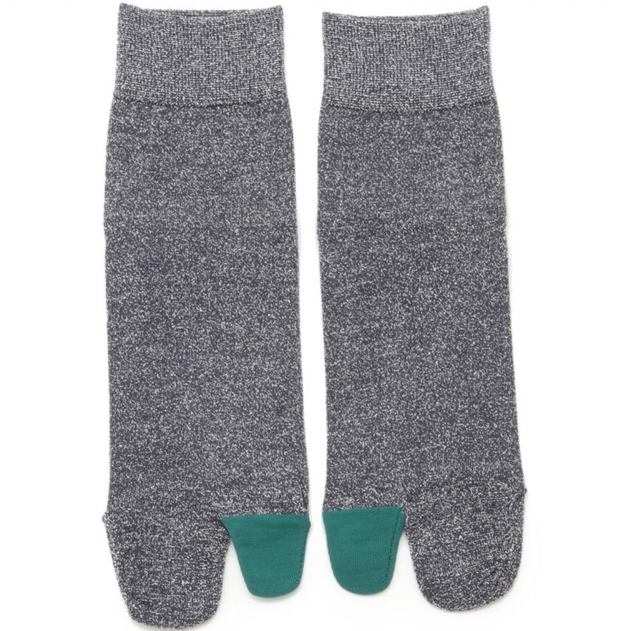 GLITTER TABI SOCKS SLV F