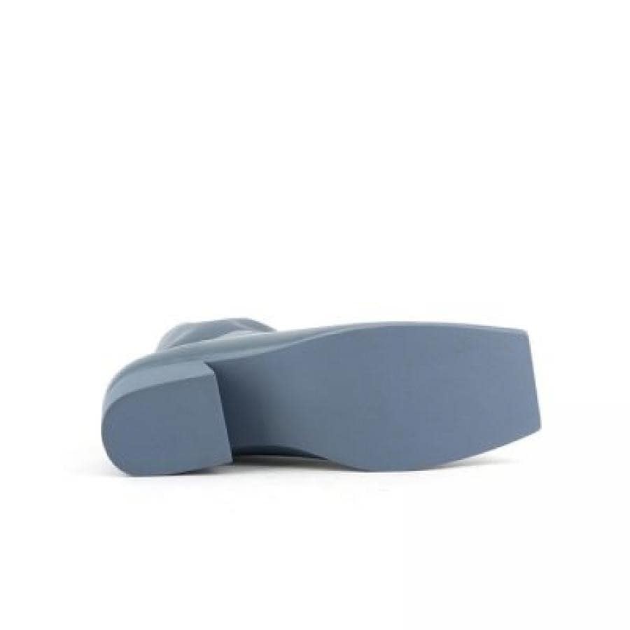 ISSEY MIYAKE × UN ] 164AJ538 : STEM Short Boot / Light Blue(35