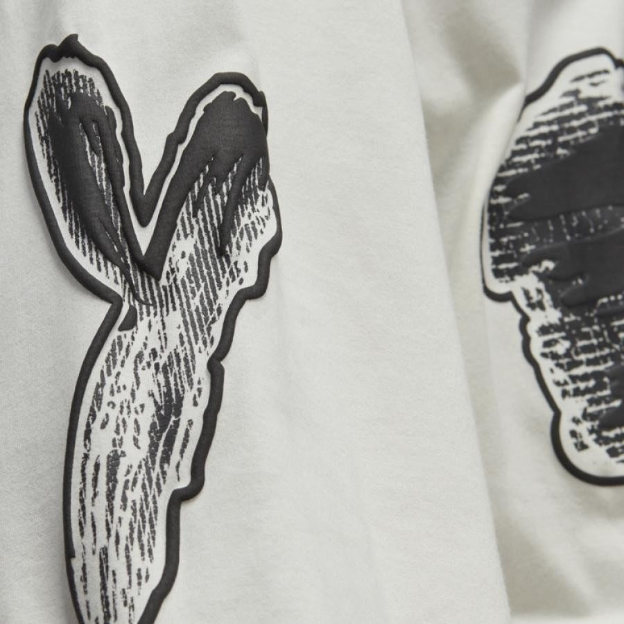 Y-3 / ワイスリー 】 GFX LS TEE / GFXロングスリーブTEE / ホワイト