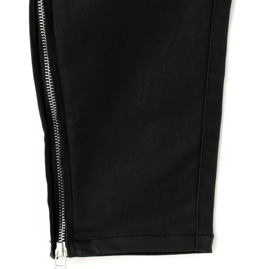 DankeSchon/ダンケシェーン/COATED ZIP CARGO PANTS/コーティングジップカーゴパンツ BLACK S