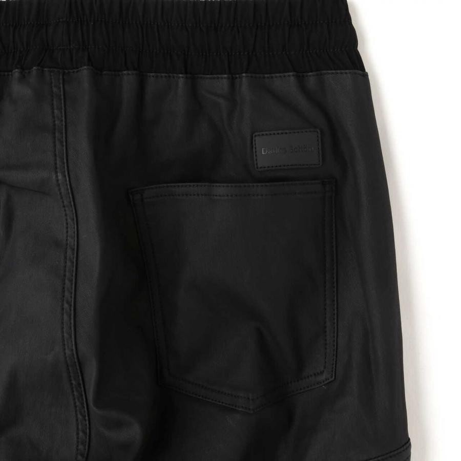 DankeSchon/ダンケシェーン/COATED ZIP CARGO PANTS/コーティングジップカーゴパンツ BLACK L