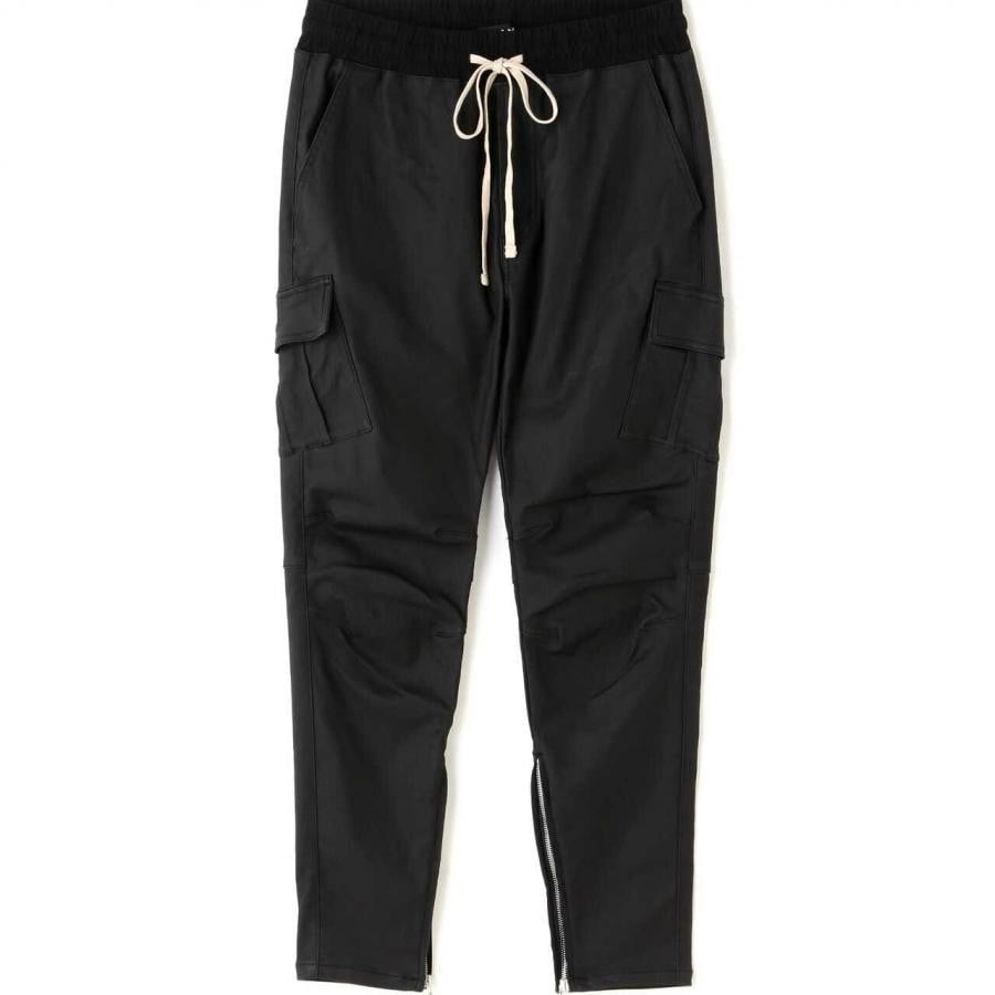 DankeSchon/ダンケシェーン/COATED ZIP CARGO PANTS/コーティングジップカーゴパンツ BLACK XL