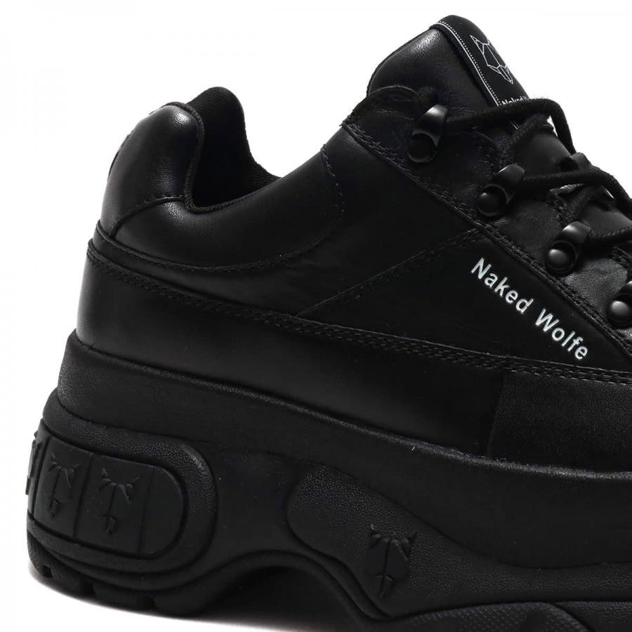 NAKED WOLFE /ネイキッドウルフ / Sporty Black Leather(38 Black