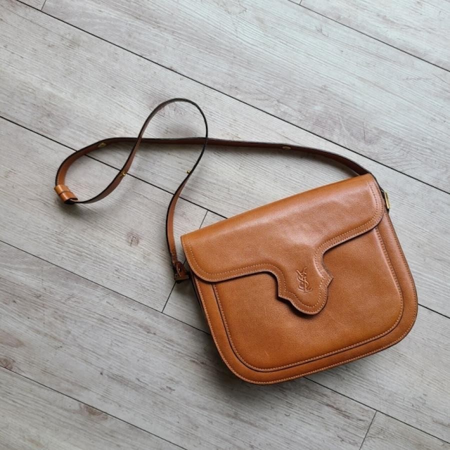 vintage YVES SAINT LAURENT(イヴ・サンローラン）ショルダーバッグ