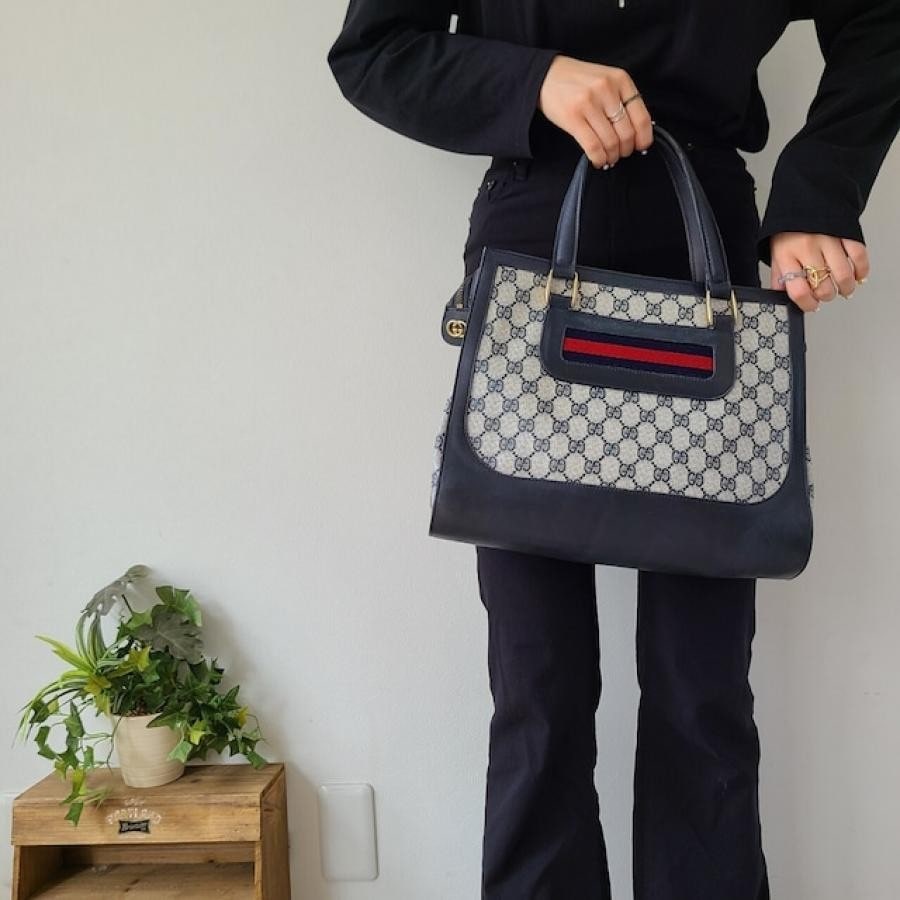 vintage GUCCI〈ヴィンテージグッチ〉ハンドバッグ