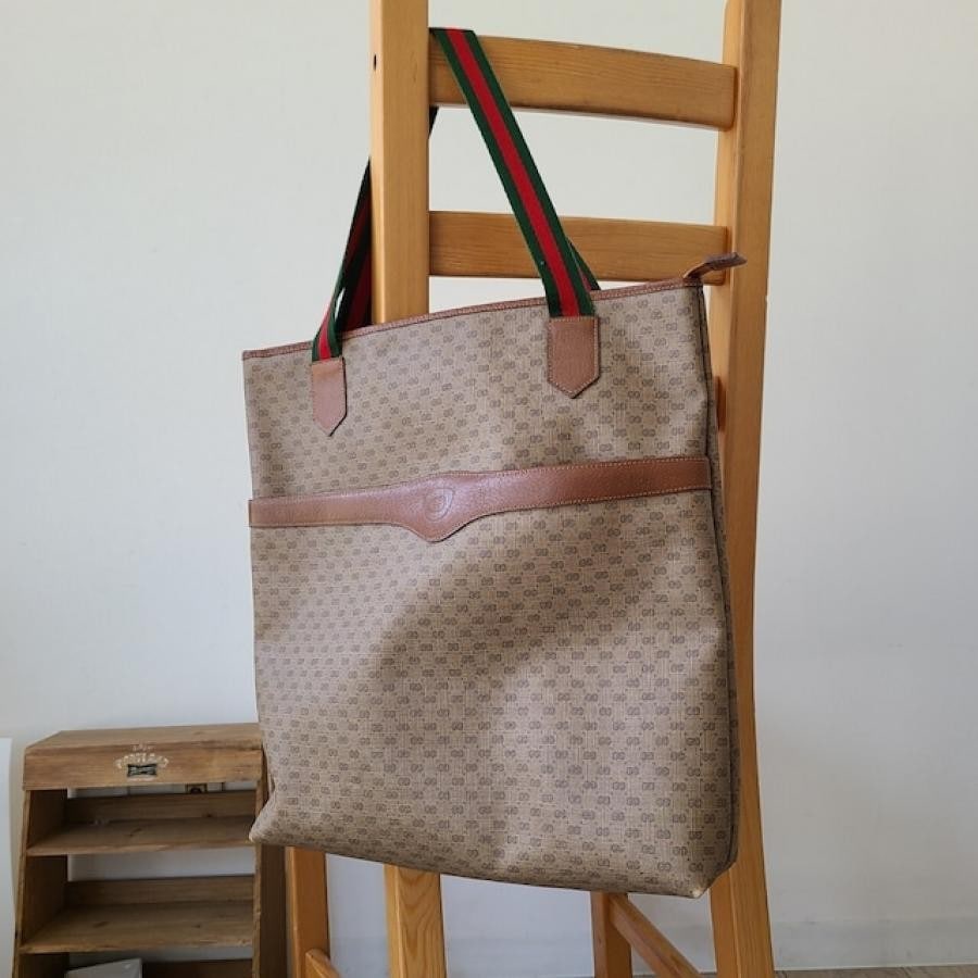 vintage GUCCI〈ヴィンテージグッチ〉トートバッグ
