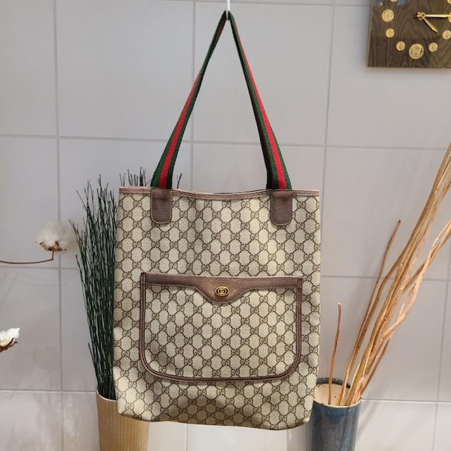 vintage GUCCI〈ヴィンテージグッチ〉トートバッグ