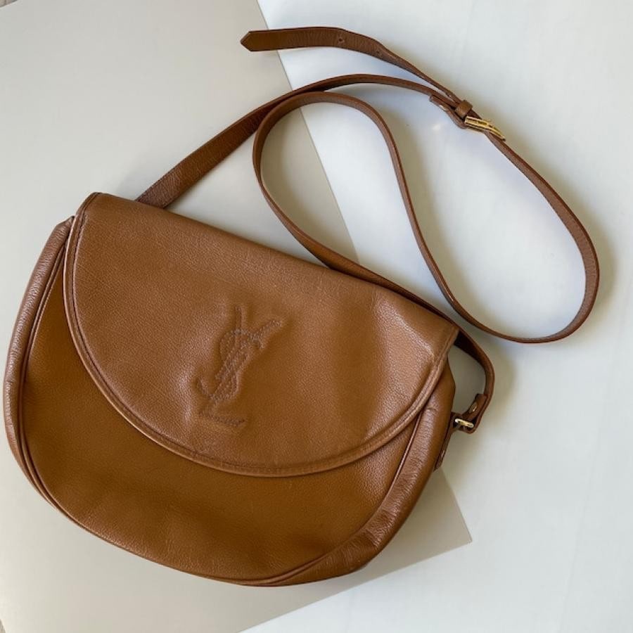 vintage YVES SAINT LAURENT 〈ヴィンテージ イヴ・サンローラン〉ショルダーバッグ