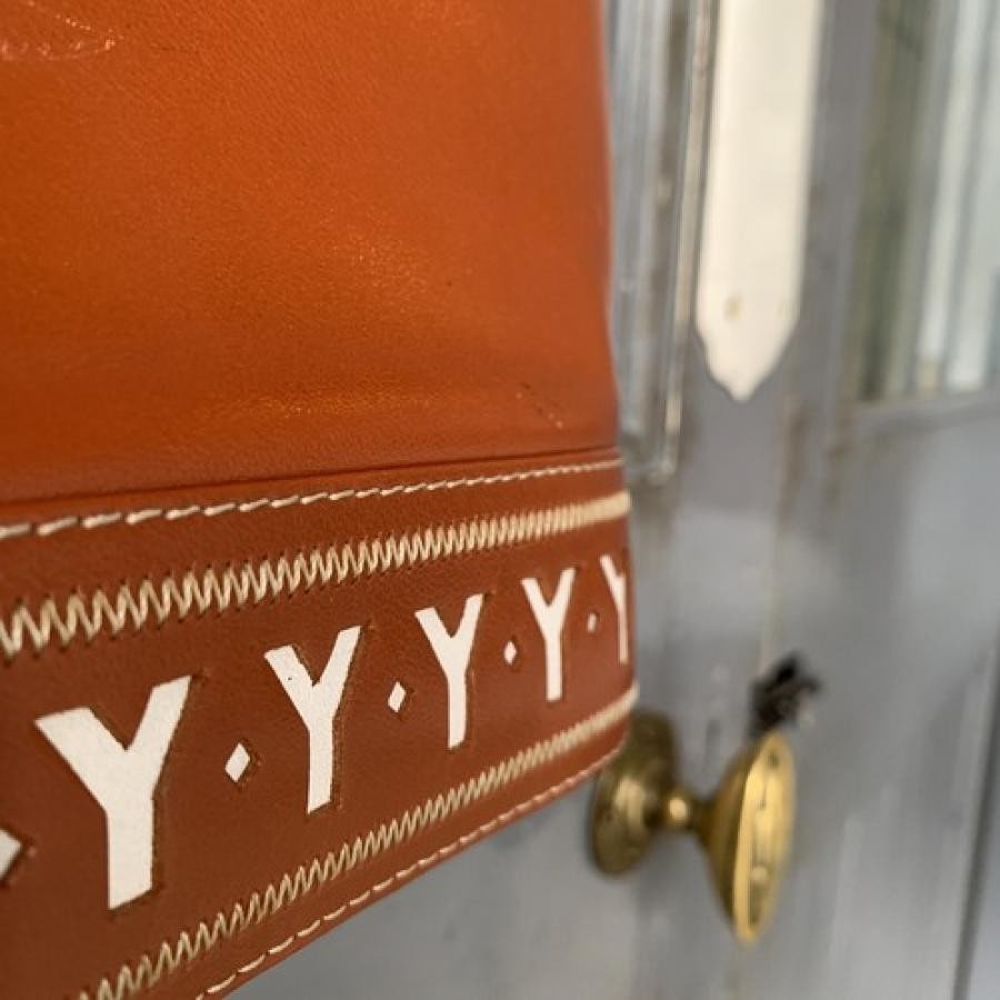 vintage YVES SAINT LAURENT〈ヴィンテージサンローラン〉ショルダートートバッグ