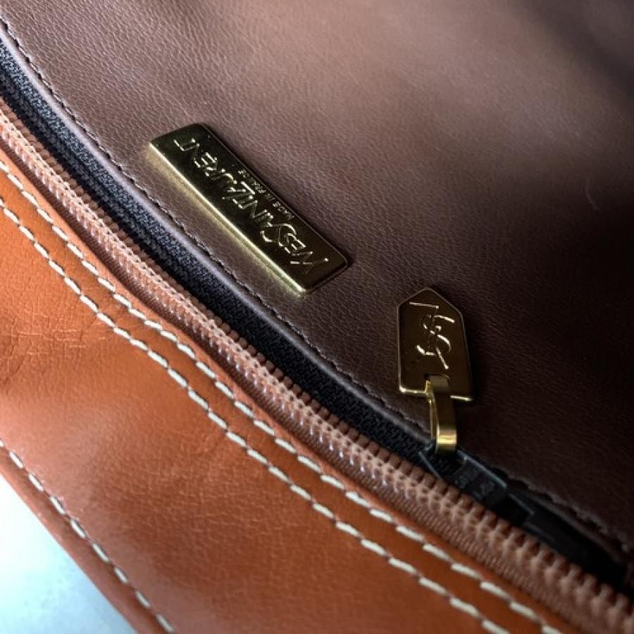 vintage YVES SAINT LAURENT〈ヴィンテージサンローラン〉ショルダートートバッグ