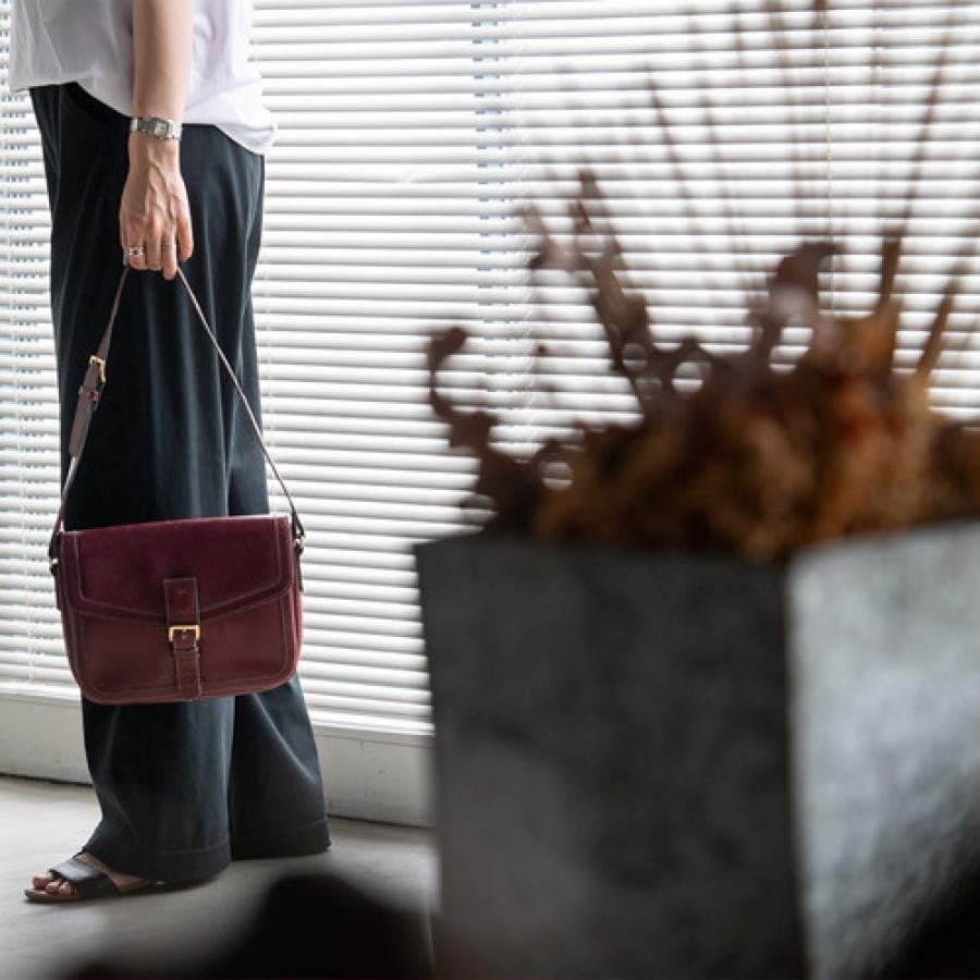 vintage YVES SAINT LAURENT(イヴ・サンローラン）ショルダーバッグ