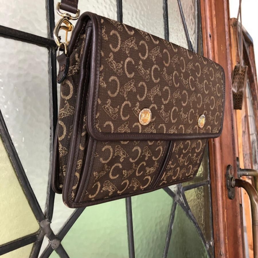 vintage CELINE(セリーヌ）ショルダーバッグ