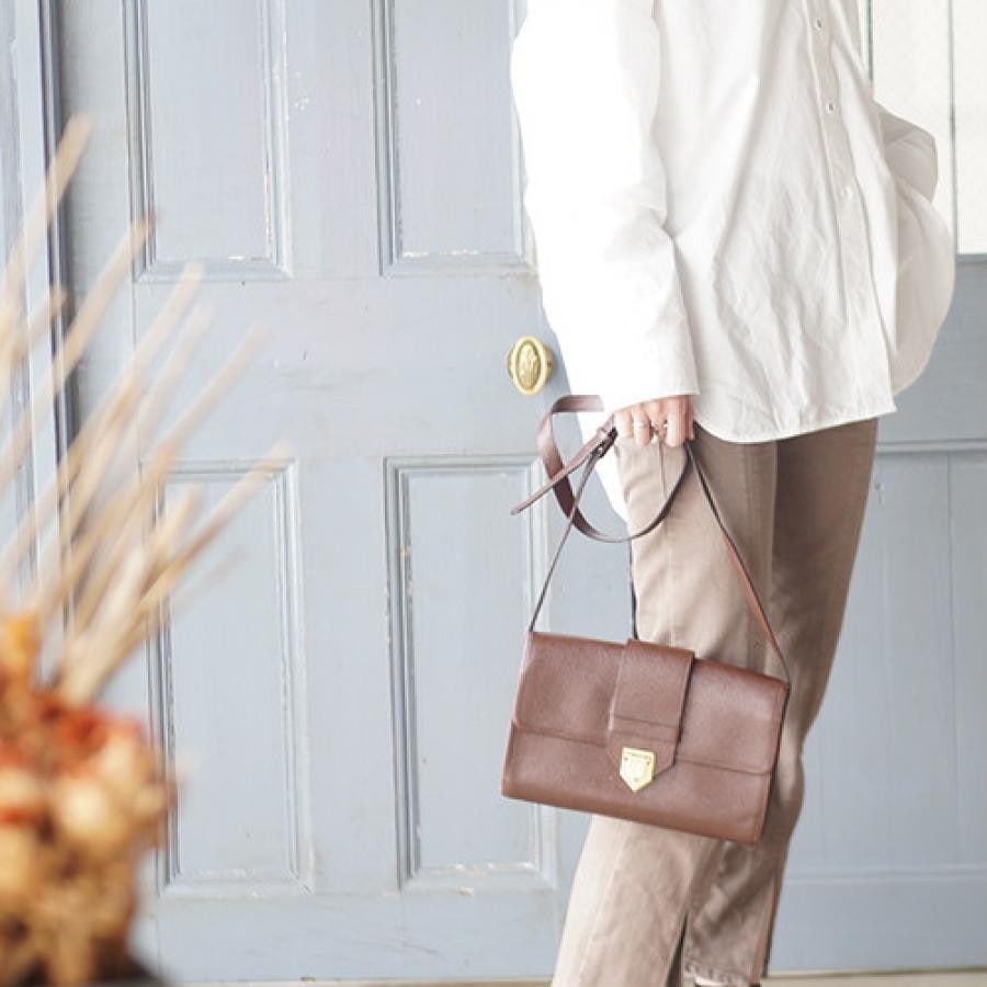 vintage YVES SAINT LAURENT(イヴ・サンローラン）ショルダーバッグ