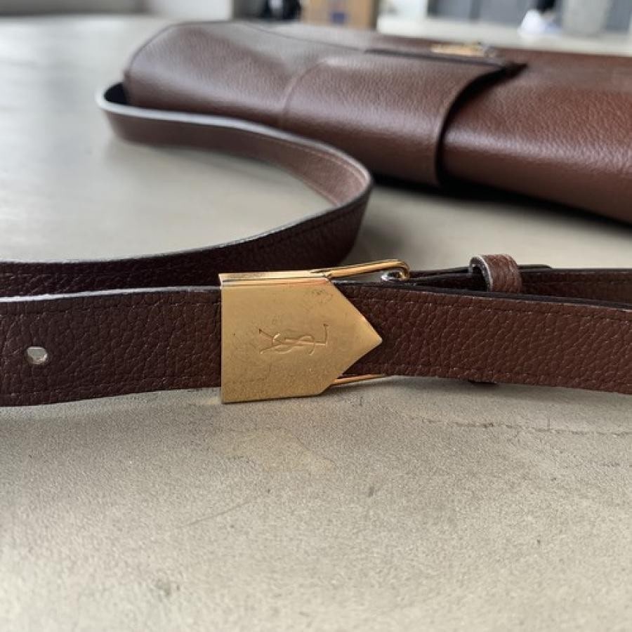 vintage YVES SAINT LAURENT(イヴ・サンローラン）ショルダーバッグ