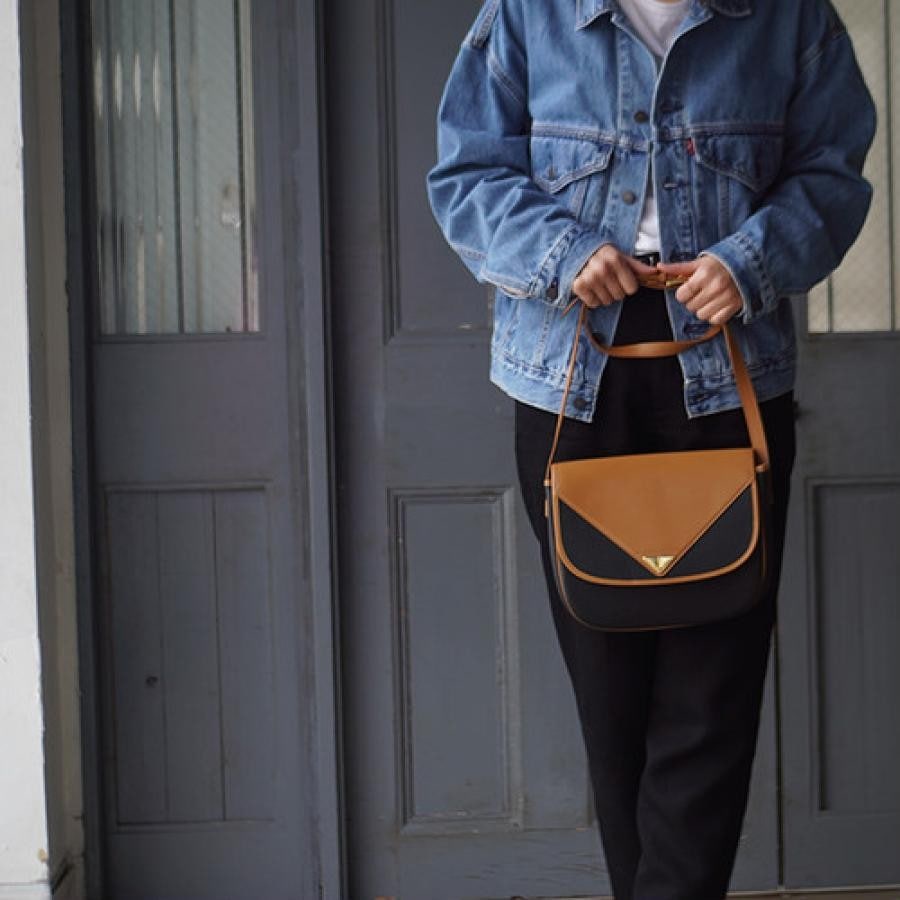 vintage YVES SAINT LAURENT(イヴ・サンローラン）ショルダーバッグ3