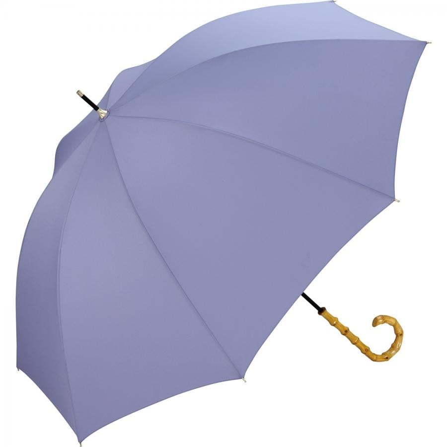 【直営店・オンライン限定商品】ベーシックバンブーアンブレラ 雨傘 長傘 ラベンダー