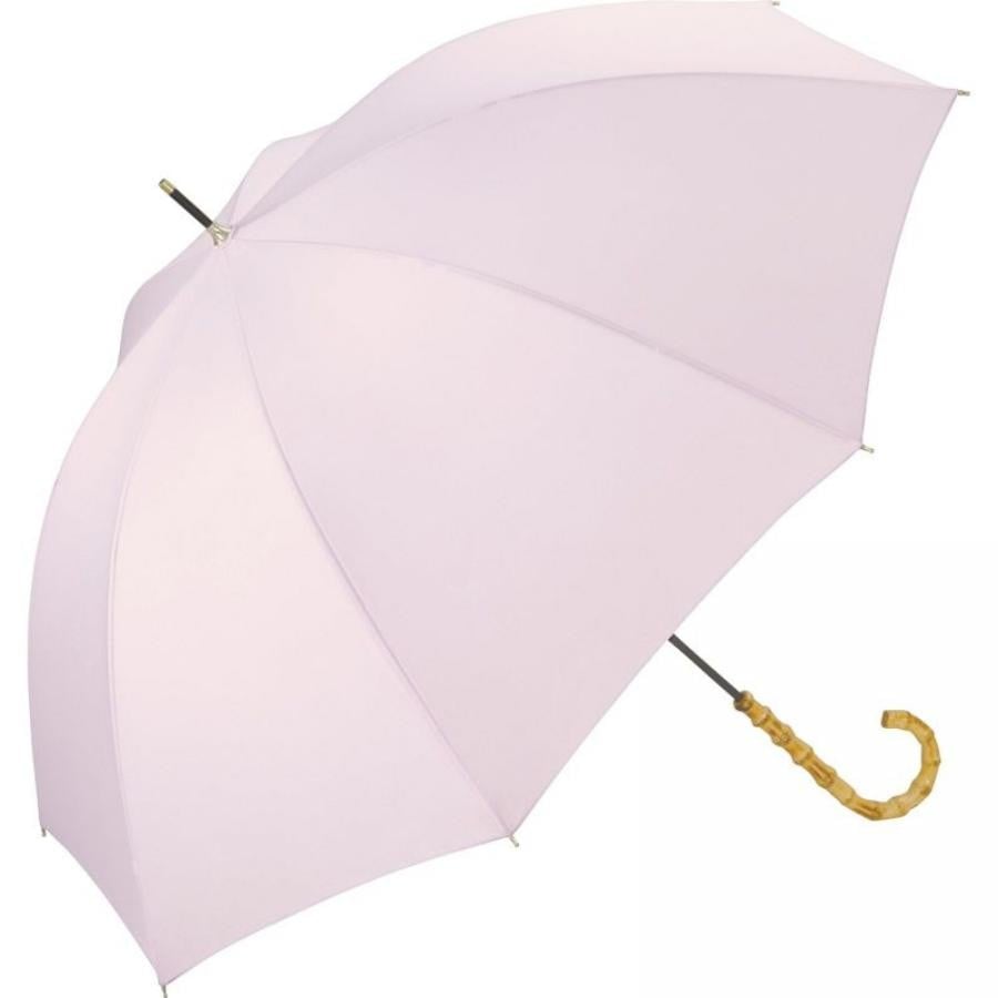 【直営店・オンライン限定商品】ベーシックバンブーアンブレラ 雨傘 長傘 ライトパープル