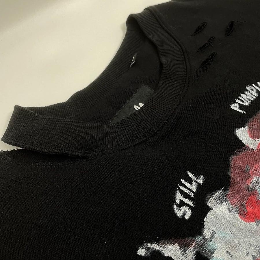 【Haculla】STILL PUMPIN CREW(BLACK) BLACK L