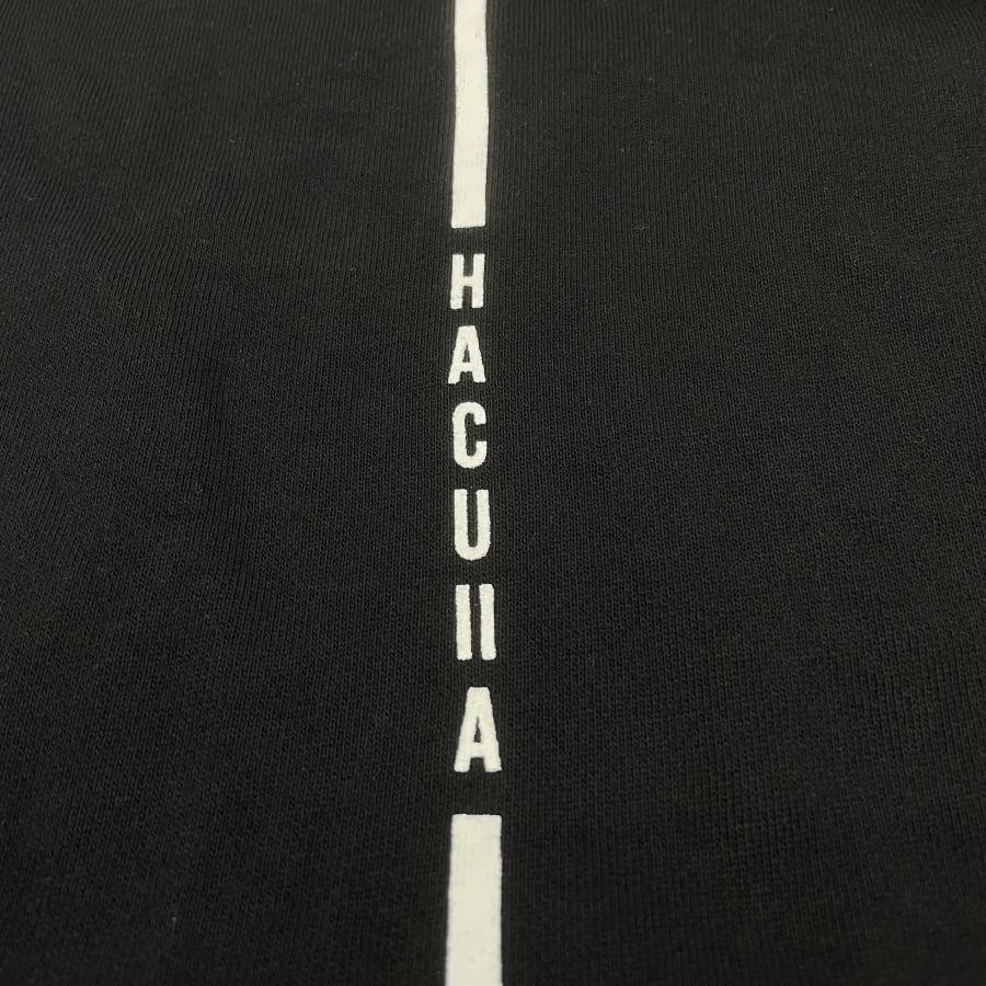 【Haculla】STILL PUMPIN CREW(BLACK) BLACK L