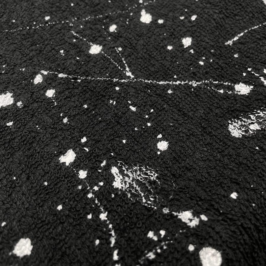 【Haculla】GLITCHED TERRY LONG SLEEVE SHIRT(BLACK) BLACK M