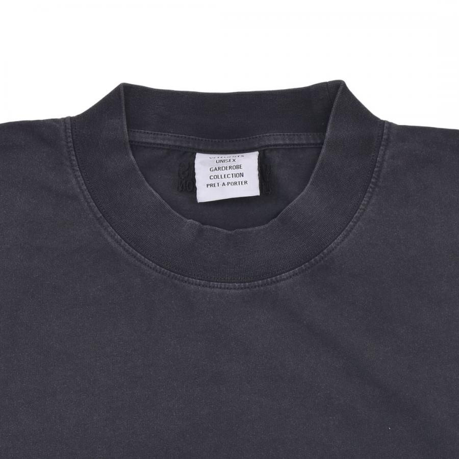 【VETEMENTS】LOGO LIMITED EDITION T-SHIRT(WASHED BLACK) WASHED BLACK L