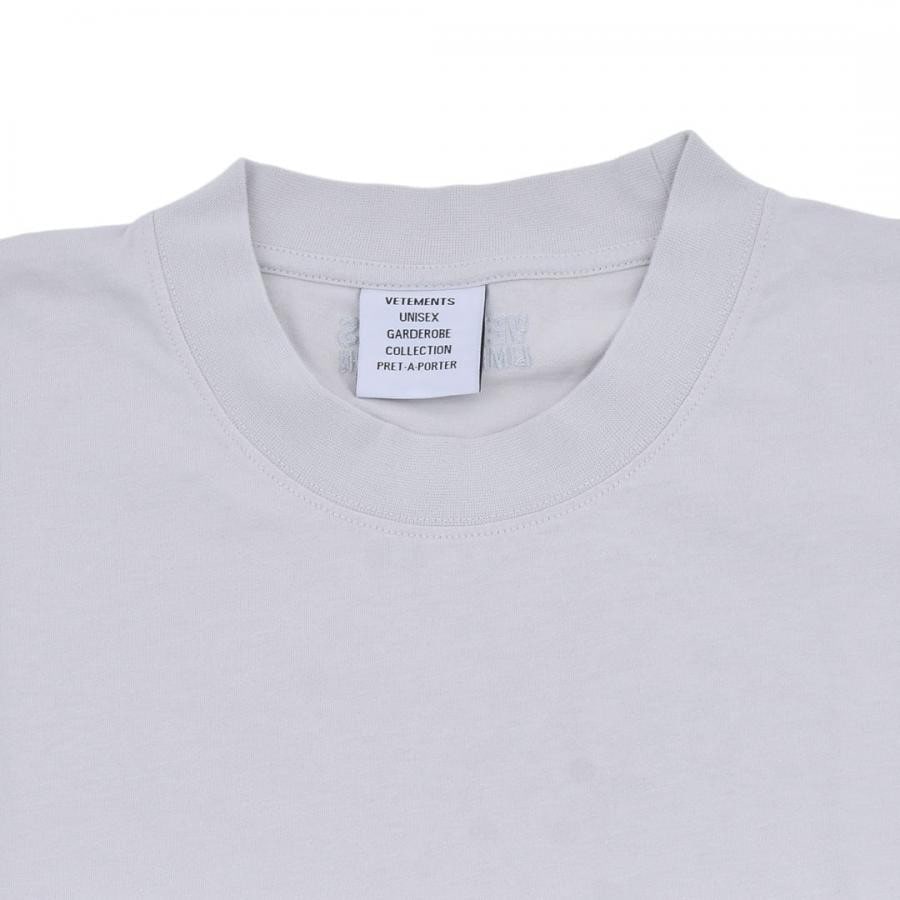 【VETEMENTS】LOGO LIMITED EDITION T-SHIRT(CREAM) CREAM S