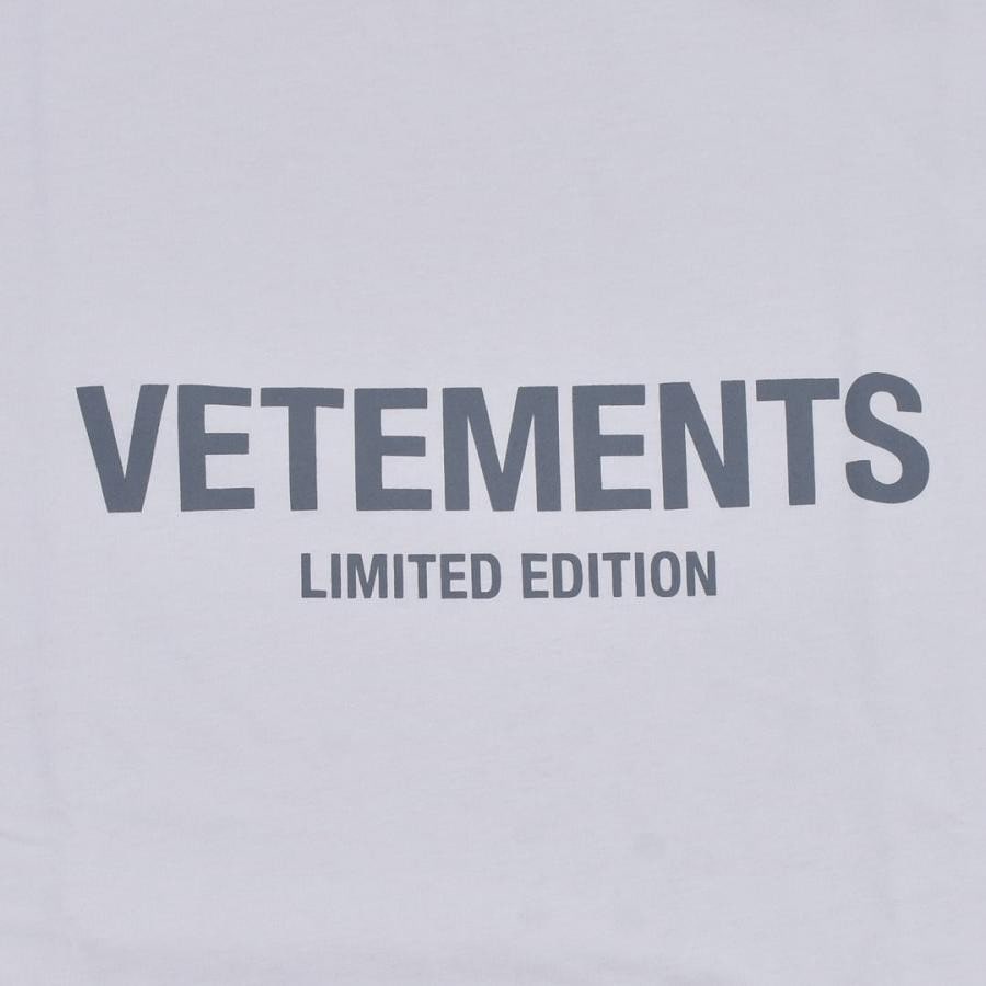 【VETEMENTS】LOGO LIMITED EDITION T-SHIRT(CREAM) CREAM S