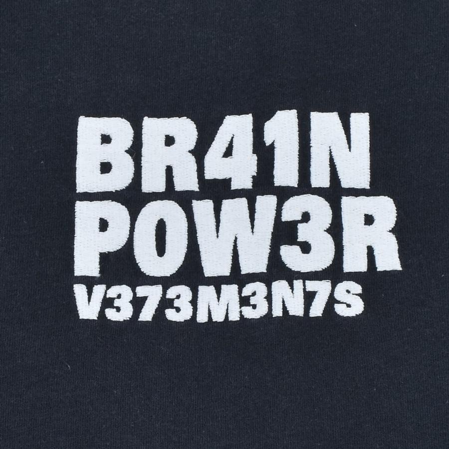 【VETEMENTS】BRAIN POWER T-SHIRT(BLACK) BLACK XS