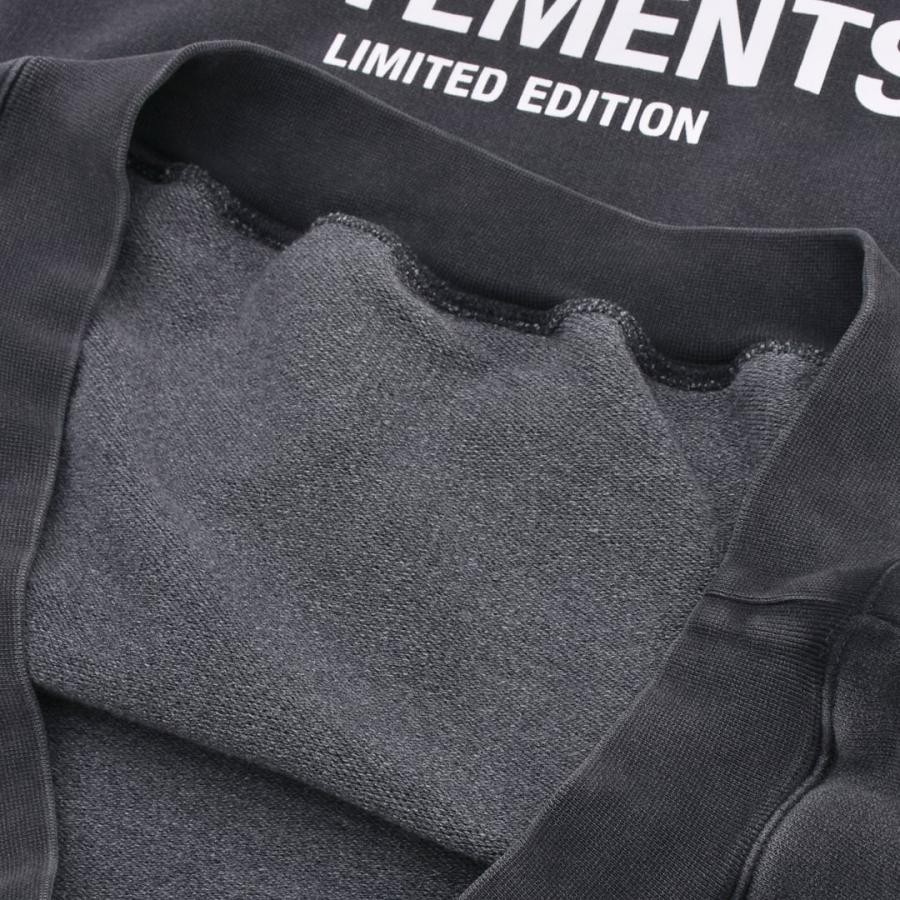 【VETEMENTS】LOGO LIMITED EDITION HOODIE(WASHED BLACK) WASHED BLACK XS