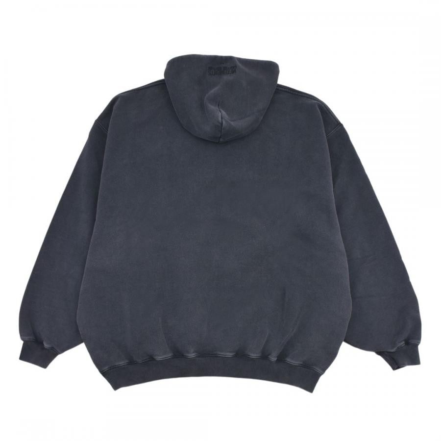 【VETEMENTS】LOGO LIMITED EDITION HOODIE(WASHED BLACK) WASHED BLACK S