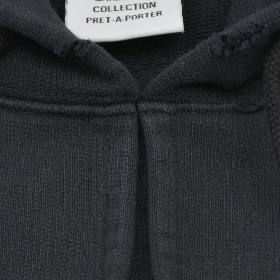 【VETEMENTS】BRAIN POWER ZIP-UP HOODIE(BLACK) BLACK XS