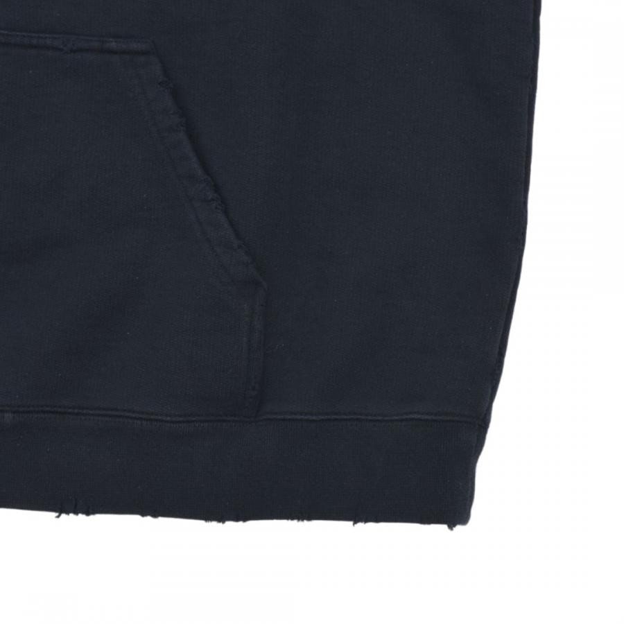 【VETEMENTS】BRAIN POWER ZIP-UP HOODIE(BLACK) BLACK XS